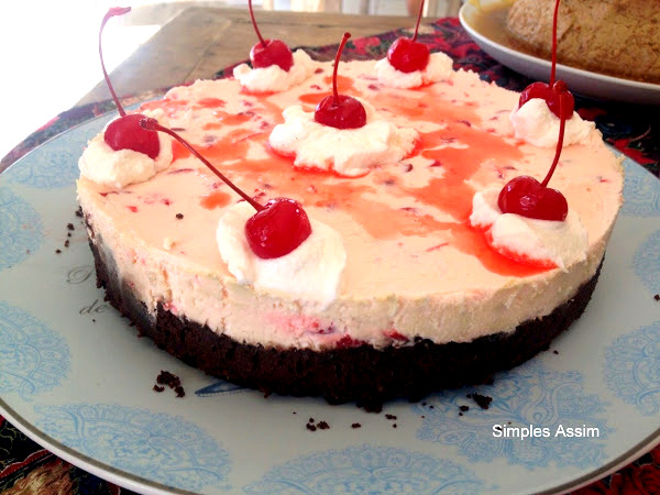 torta musse cherry