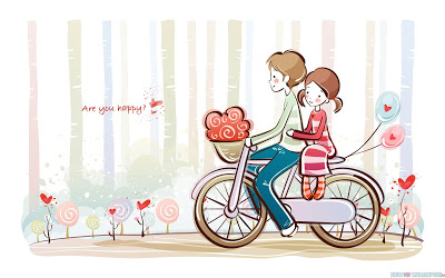 cute-valentine-love-couple-cartoon-40848892