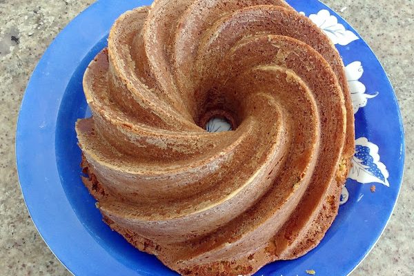 Para os dias de pressa - Bolo de laranja inteira