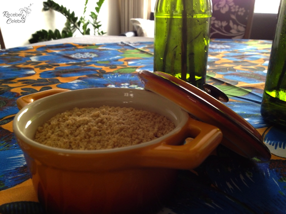 feijoada - farofa