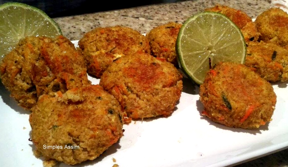 Hambúrguer vegetariano de couve-flor