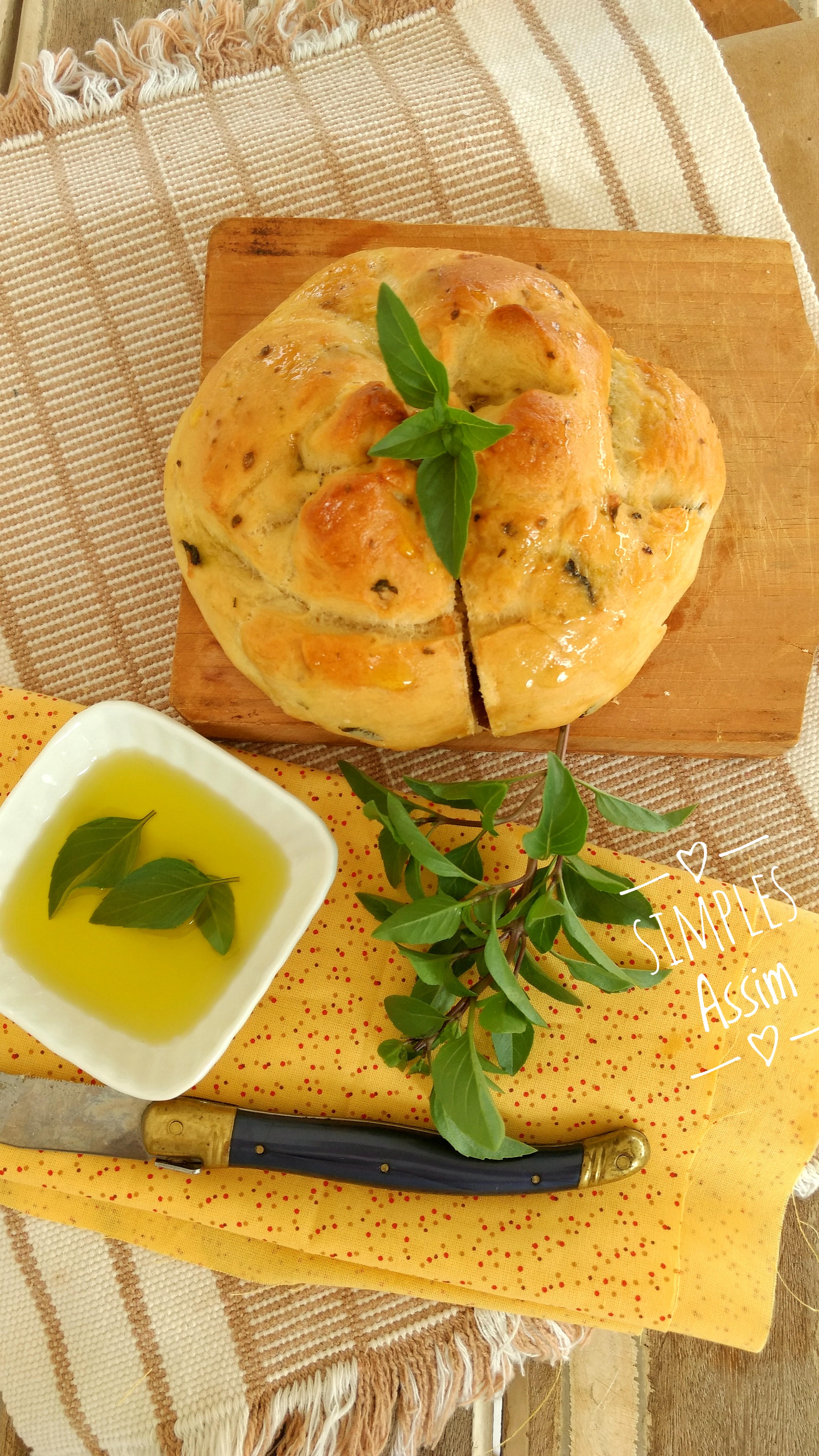 pão de azeite e manjericão jpg