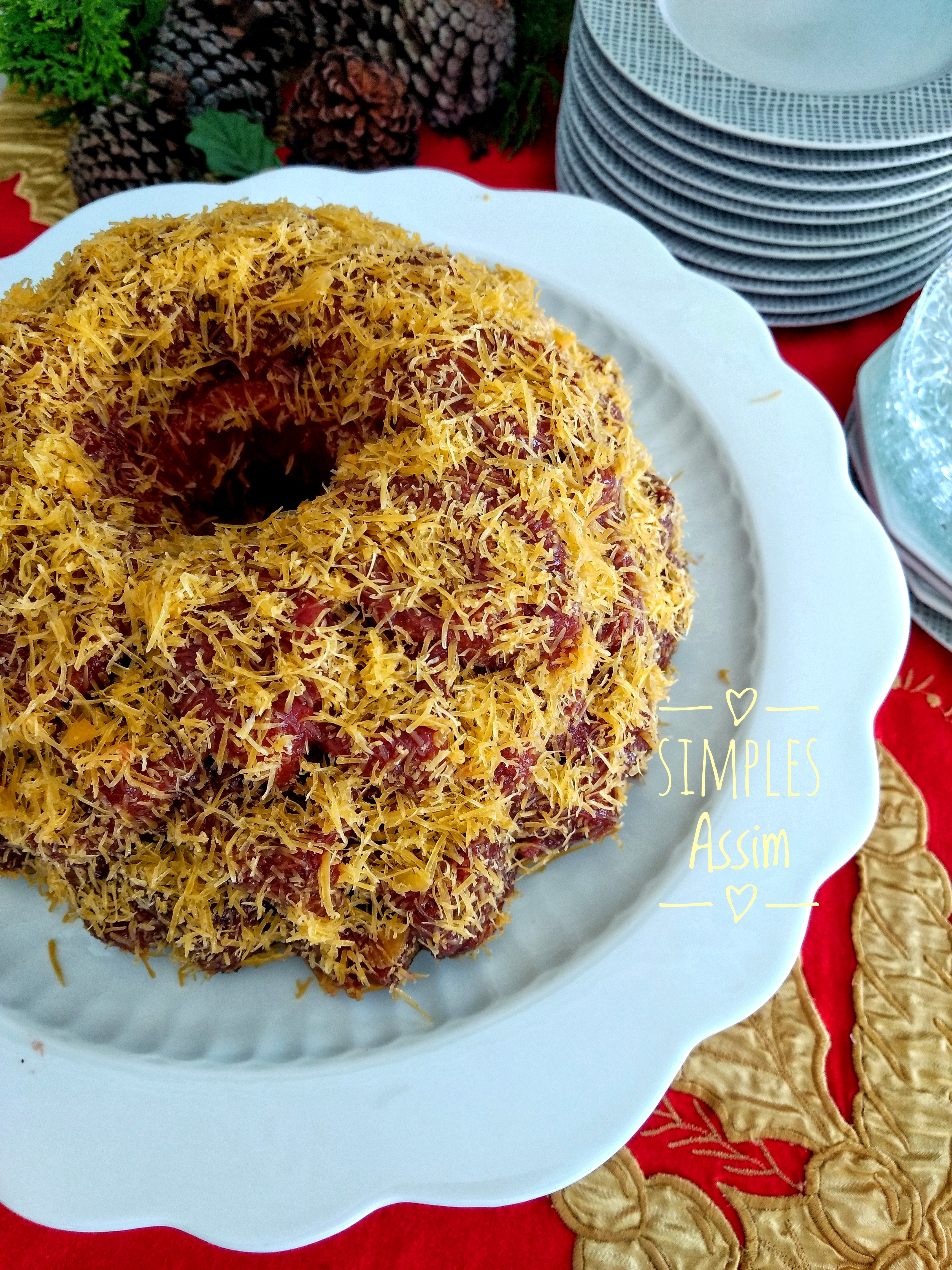 Esse bolo de queijo com goiabada é tão gostoso, tão gostoso que você não vai esquecer mais.