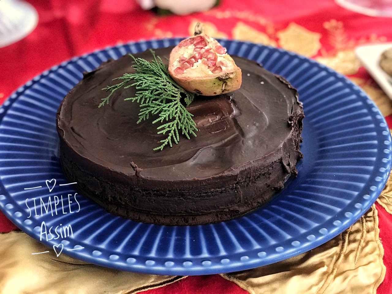 Essa torta de chocolate sem farinha é deliciosa e muito fácil de fazer.