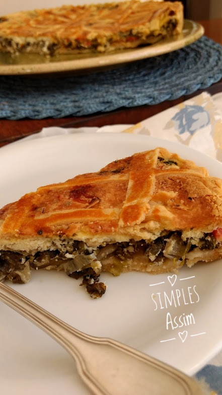 Essa quiche de espinafre e ricota é fácil de fazer e bem gostosa