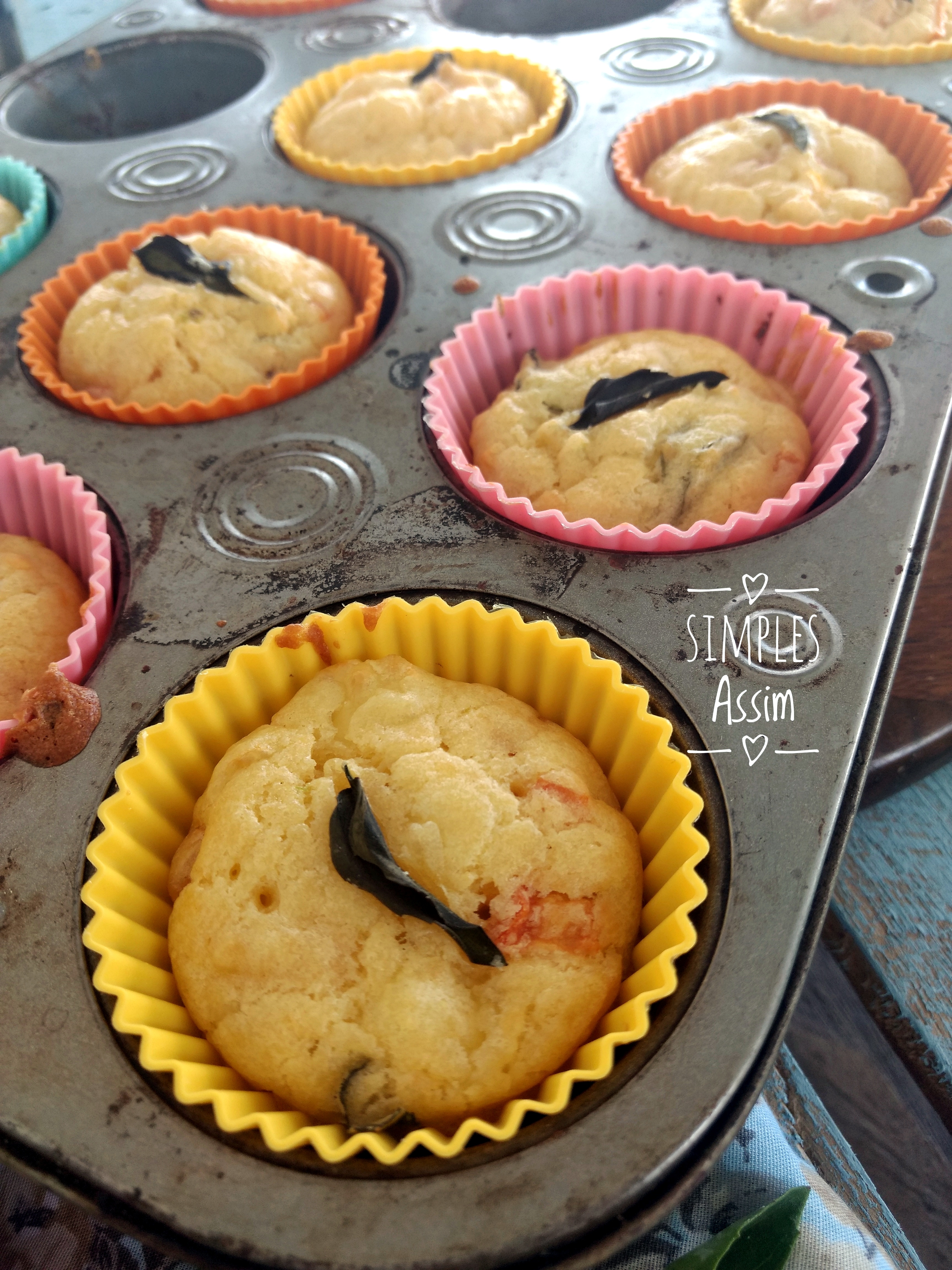 Esses muffins salgados sem glúten são fáceis de fazer e muito gostosos.