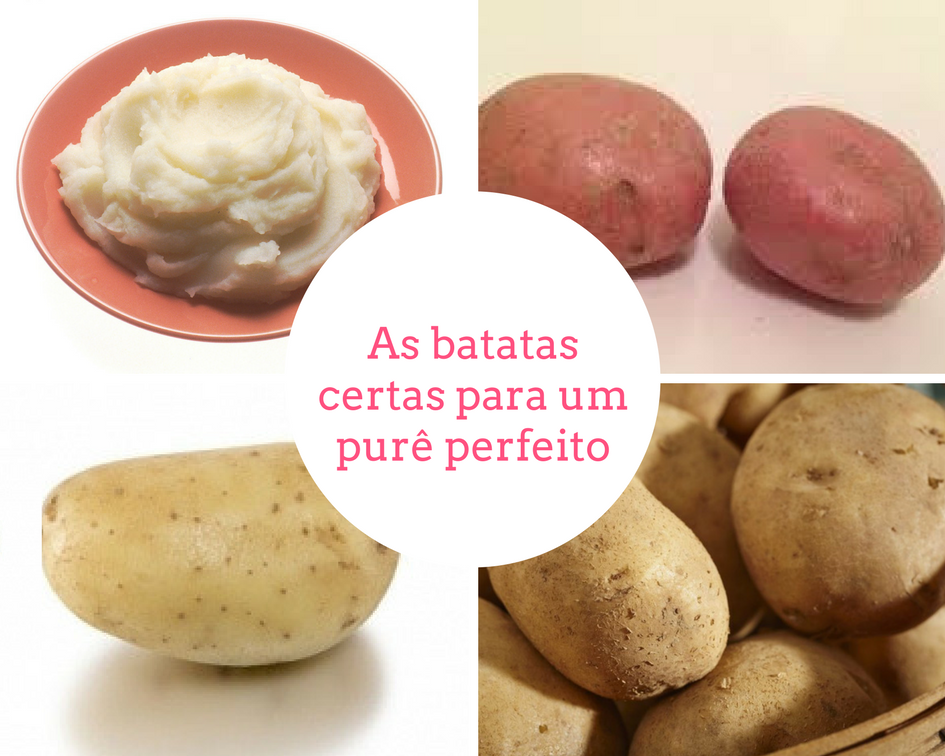 Conheça as batatas certas para um purê perfeito