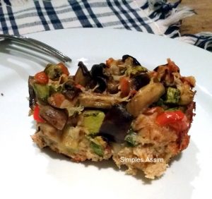 Essa Torta fácil de berinjela ´ com queijo é ua ótima opção para a segunda sem carne.