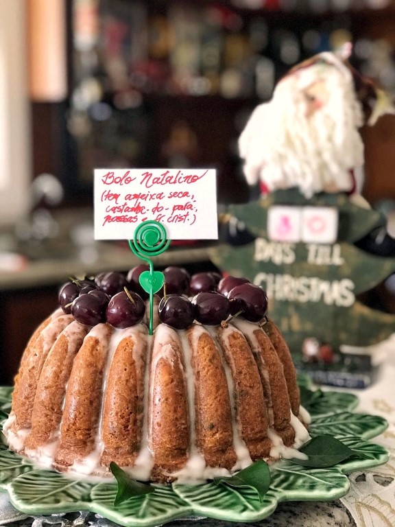 Esse Bolo de Natal da Zezé leva ingredientes deliciosos