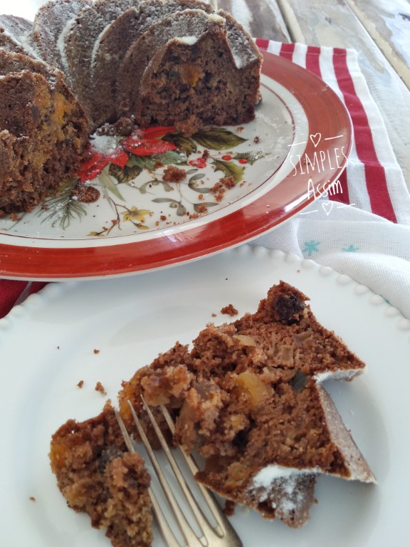 Esse bolo de frutas frescas e secas é lowcarb e muito saudável