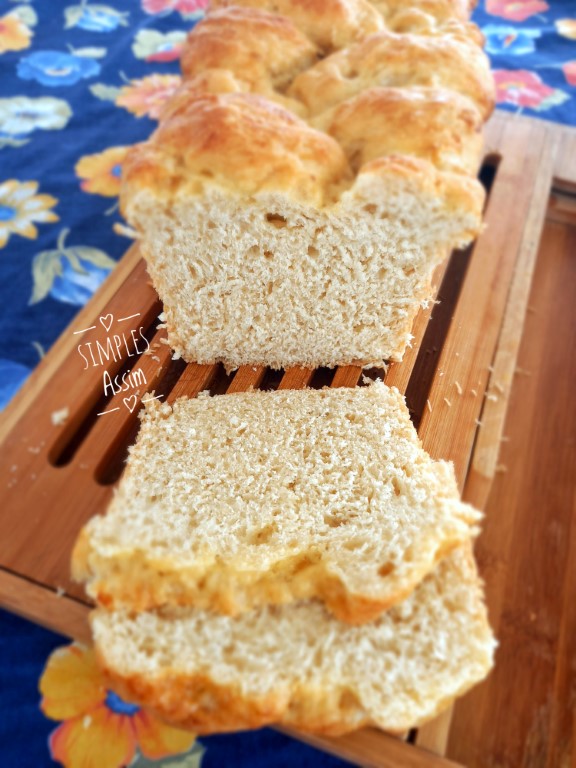 Esse Pão Brioche é fofinho e amanteigado