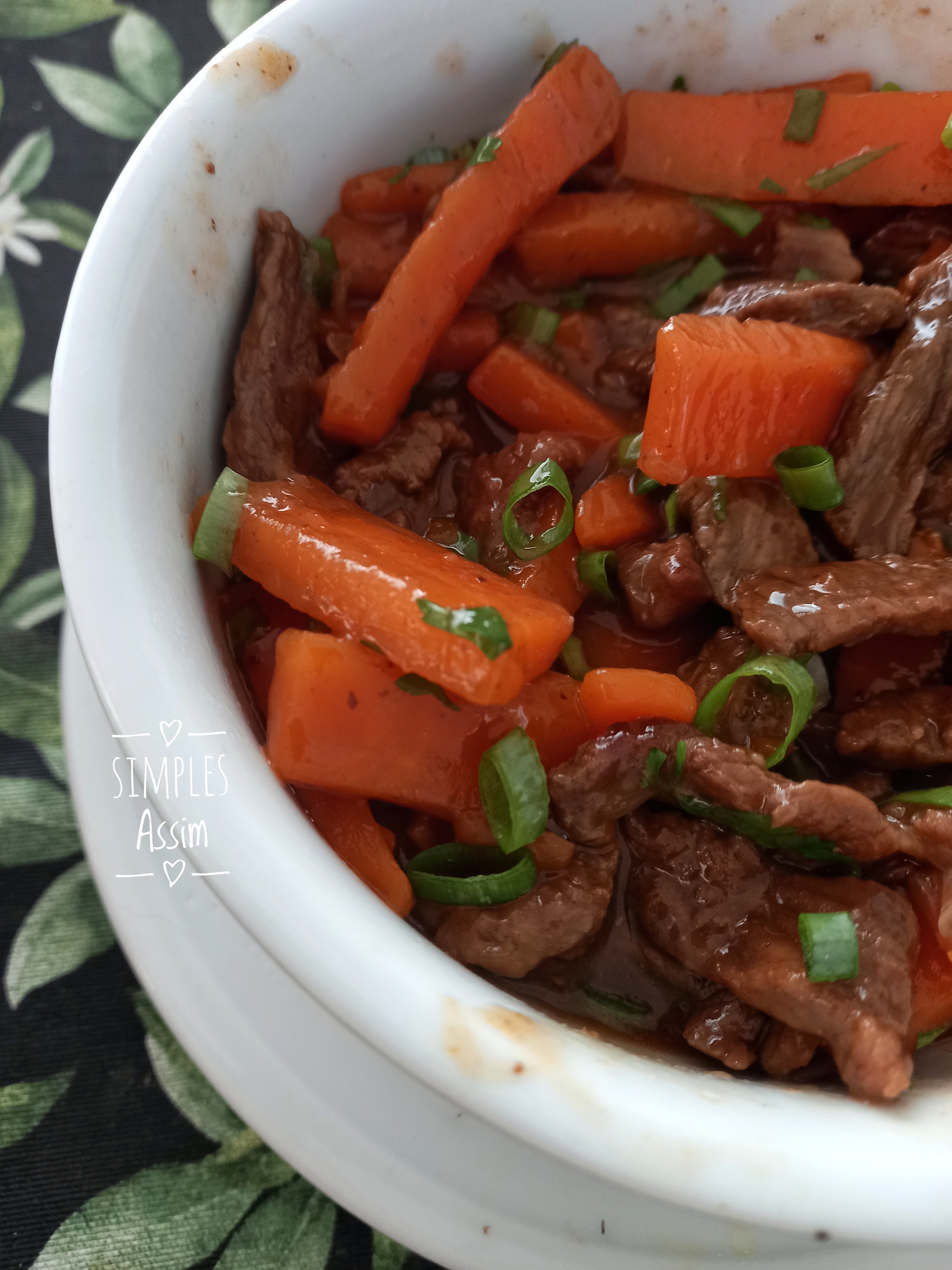 Carne com cenoura imperial é bem fácil de fazer e fica uma delícia